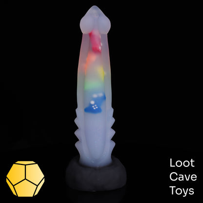 [Pride24] Vorthrax, the Undocked, Medium Split (NC-31 Shaft, 00-30 Base), Gaymer Gear, 339, GITD, UV, Handpainted Inserts