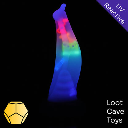 [Pride24] Vorthrax, the Undocked, Medium Split (NC-31 Shaft, 00-30 Base), Gaymer Gear, 339, GITD, UV, Handpainted Inserts